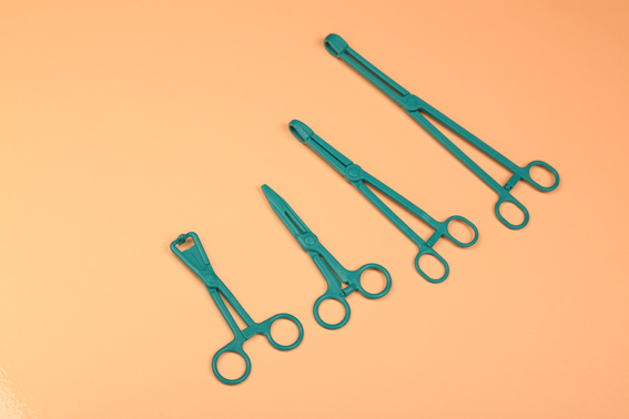 Ligature-holding forceps