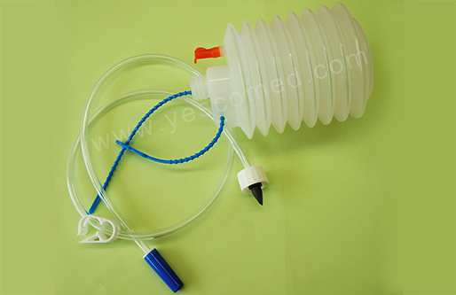 Hollow type closed wound drainage system